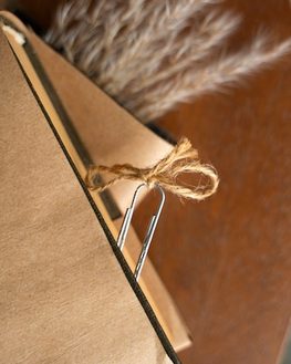 Caderno artesanal
